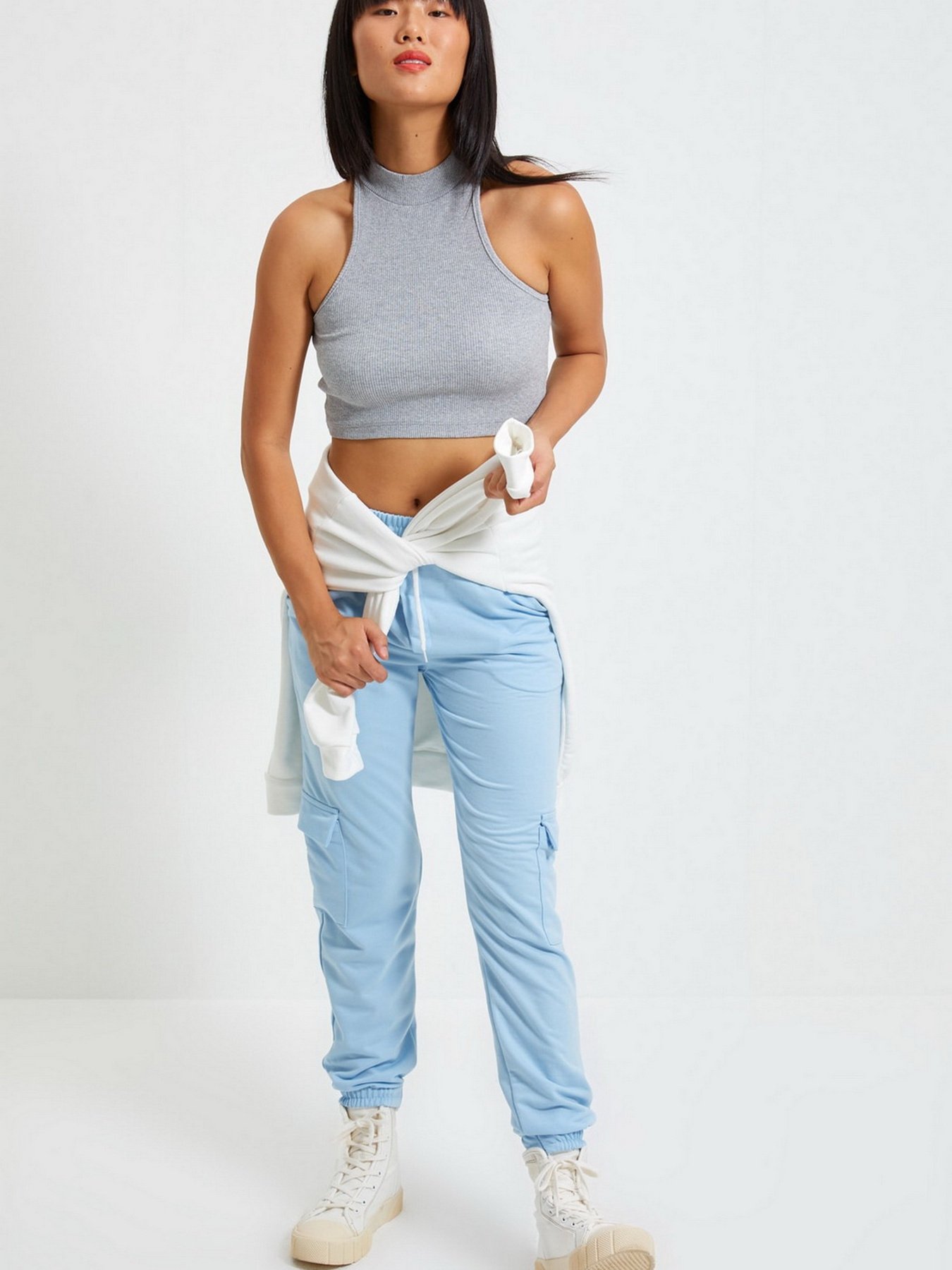 Топ Trendyol модель TWOAW22BZ0273/Gri Фото