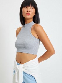 Топ Trendyol модель TWOAW22BZ0273/Gri Фото