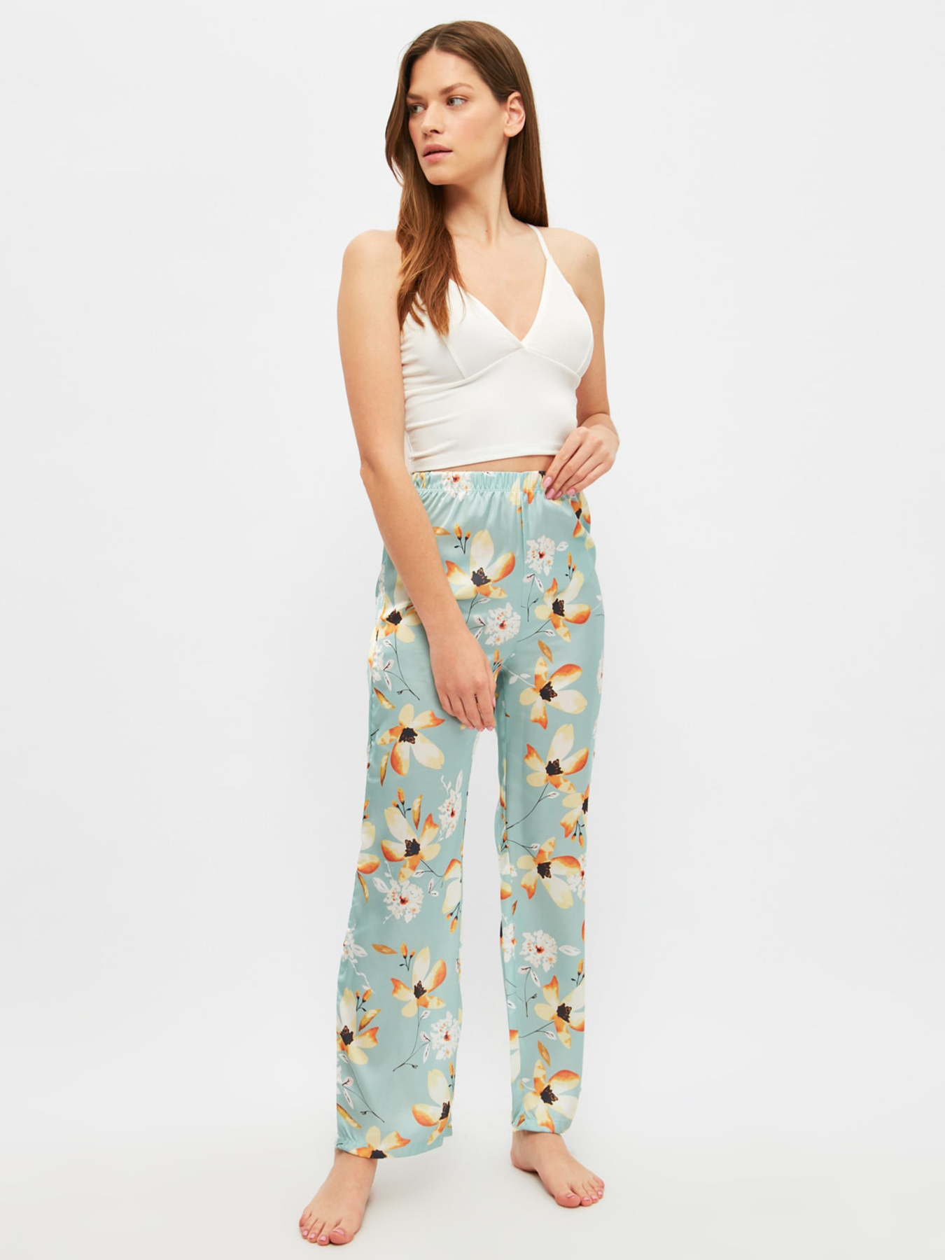 Низ пижамы Trendyol модель THMSS21PJ0015/Mint Фото