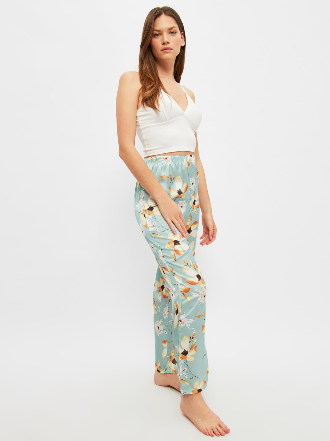 Низ пижамы Trendyol модель THMSS21PJ0015/Mint Фото