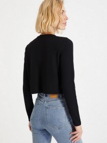 Лонгслив Trendyol модель TWOAW22BZ0283/Siyah Фото