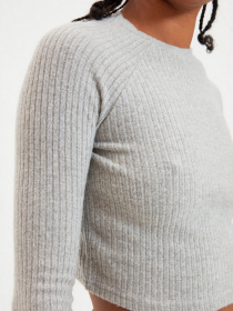 Лонгслив Trendyol модель TWOAW22BZ0289/Gri Фото