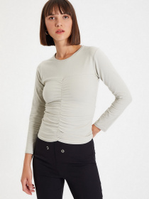 Лонгслив Trendyol модель TWOAW22BZ0302/Tas Фото