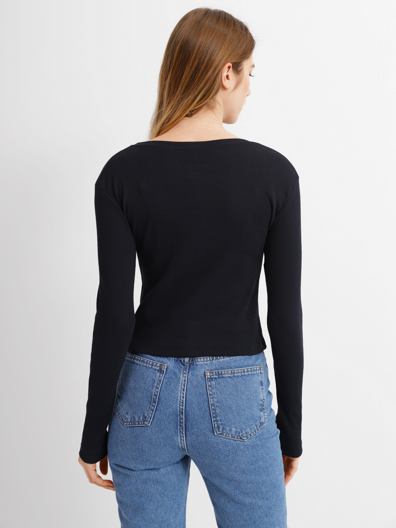 Набір лонгслівів Trendyol модель TWOAW22BZ0331/Lacivert-Gri Фото