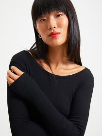 Набір лонгслівів Trendyol модель TWOAW22BZ0331/Siyah-Beyaz Фото