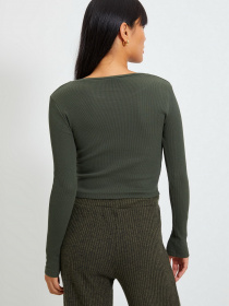 Набор лонгсливов Trendyol модель TWOAW22BZ0331/Siyah-Haki Фото