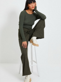 Набір лонгслівів Trendyol модель TWOAW22BZ0331/Siyah-Haki Фото