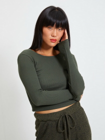 Набір лонгслівів Trendyol модель TWOAW22BZ0331/Siyah-Haki Фото