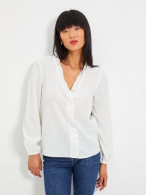 Блуза Trendyol модель TWOAW22BZ0335/Ekru Фото