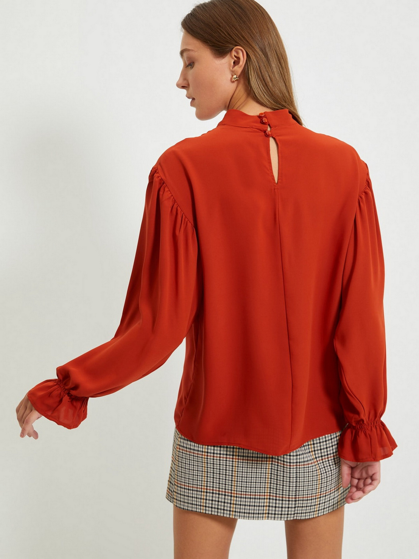 Блуза Trendyol модель TWOAW22BZ0339/Kiremit Фото