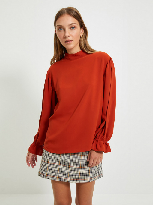 Блуза Trendyol модель TWOAW22BZ0339/Kiremit Фото