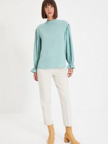 Блуза Trendyol модель TWOAW22BZ0339/Mint Фото
