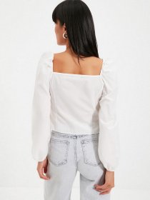 Блуза Trendyol модель TWOAW22BZ0357/Ekru Фото