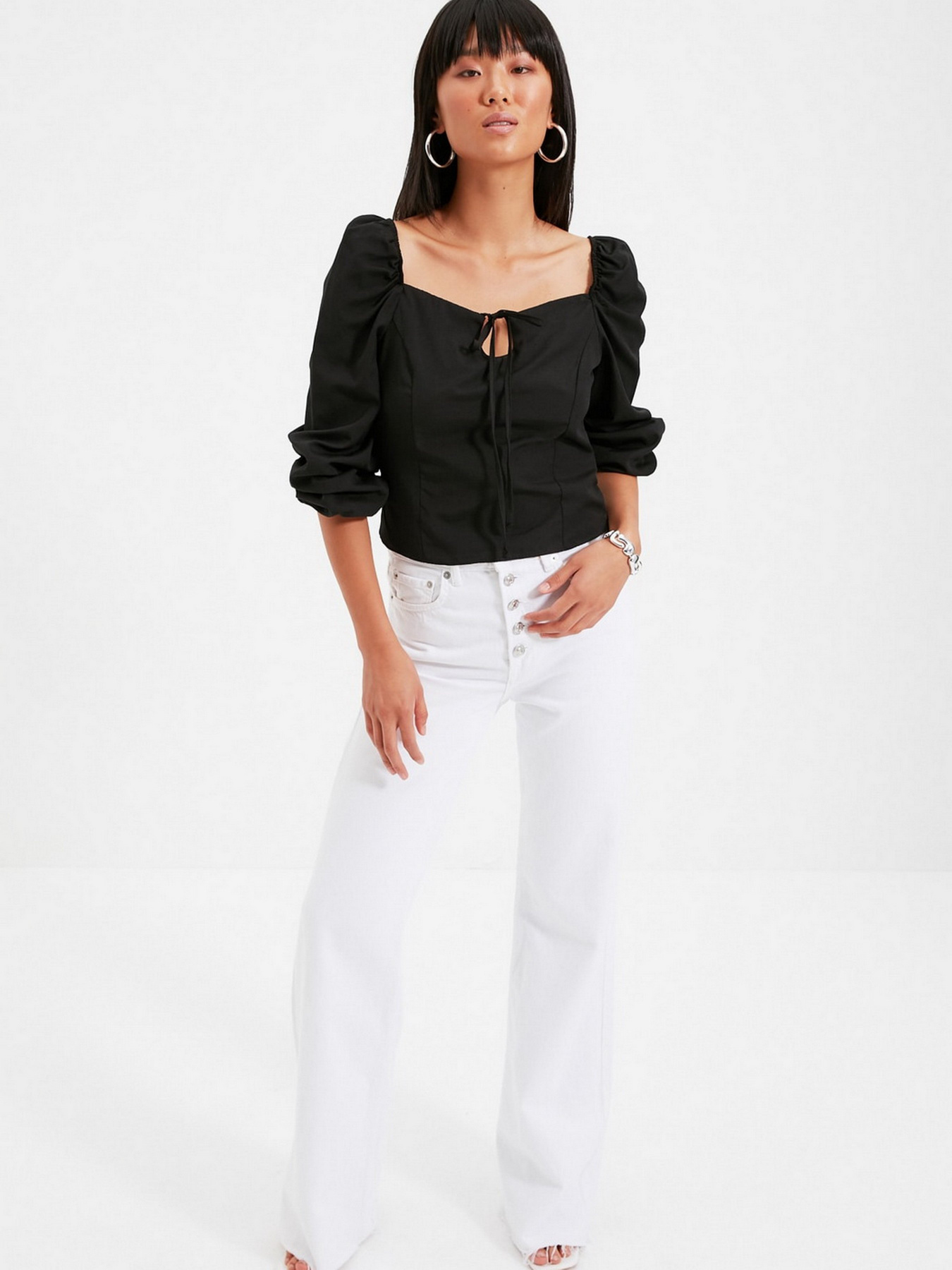 Блуза Trendyol модель TWOAW22BZ0357/Siyah Фото