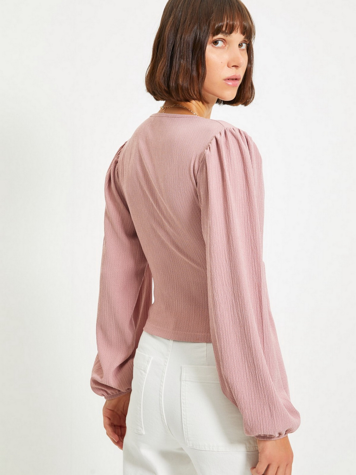 Блуза Trendyol модель TWOAW22BZ0458/Gul Kurusu Фото