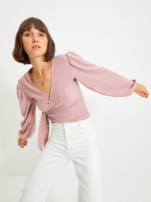 Блуза Trendyol модель TWOAW22BZ0458/Gul Kurusu Фото