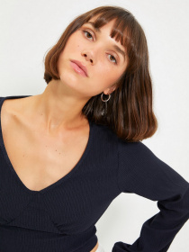 Блуза Trendyol модель TWOAW22BZ0459/Lacivert Фото