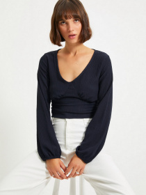 Блуза Trendyol модель TWOAW22BZ0459/Lacivert Фото