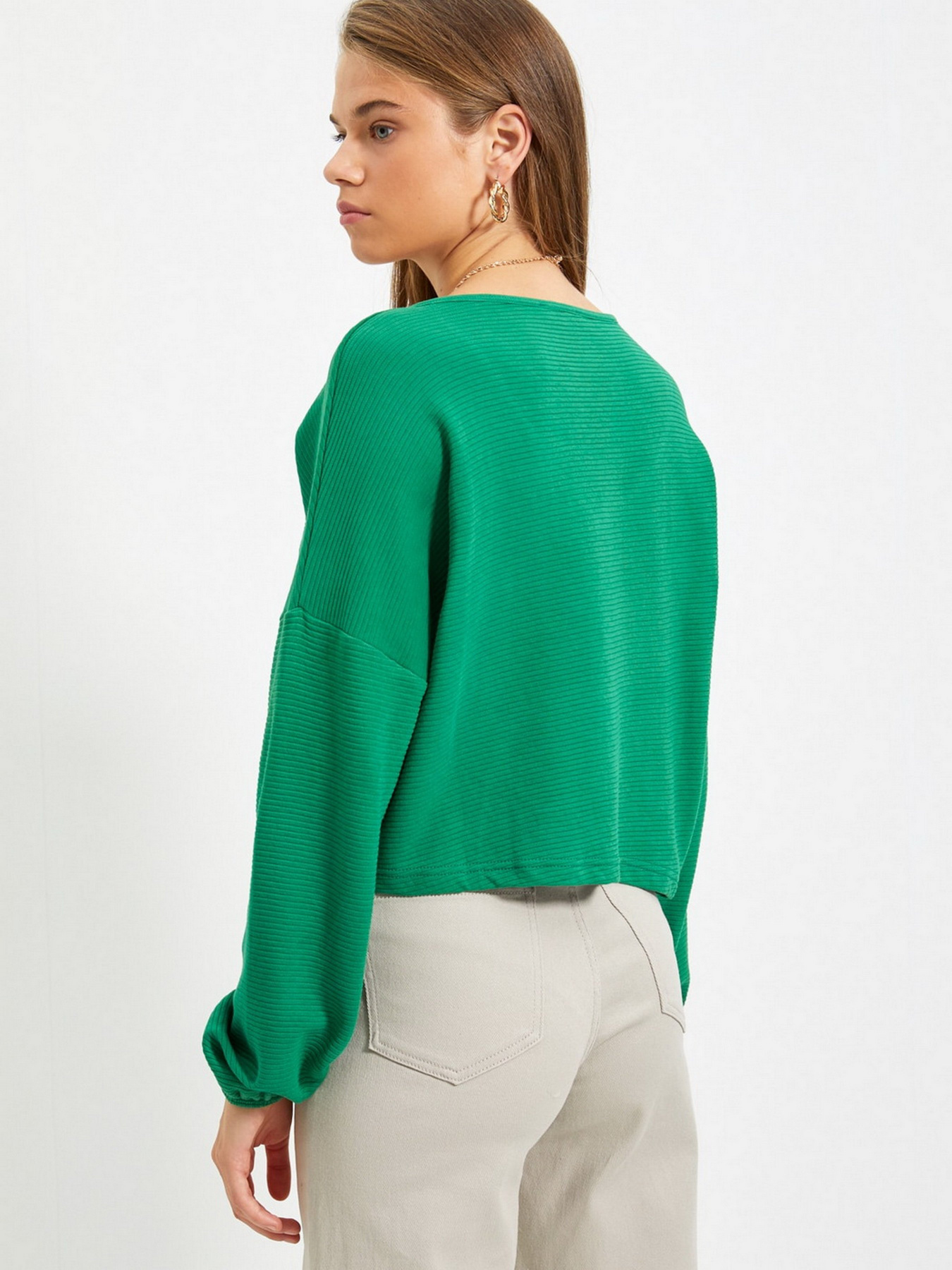 Блуза Trendyol модель TWOAW22BZ0463/Yesil Фото