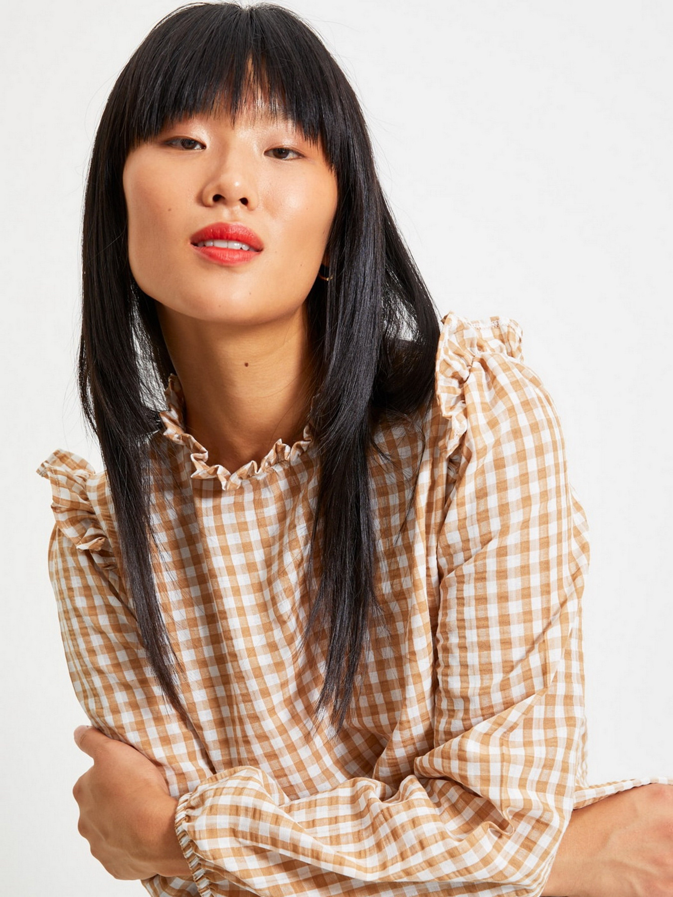 Блуза Trendyol модель TWOAW22BZ0472/Camel Фото