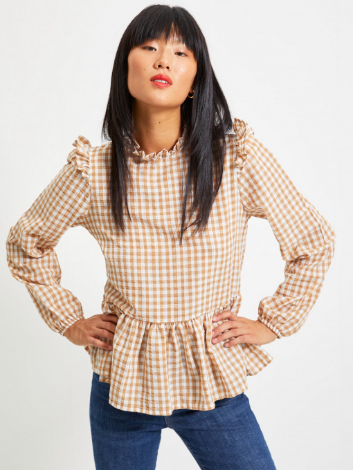 Блуза Trendyol модель TWOAW22BZ0472/Camel Фото