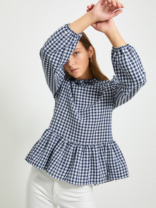 Блуза Trendyol модель TWOAW22BZ0472/Indigo Фото