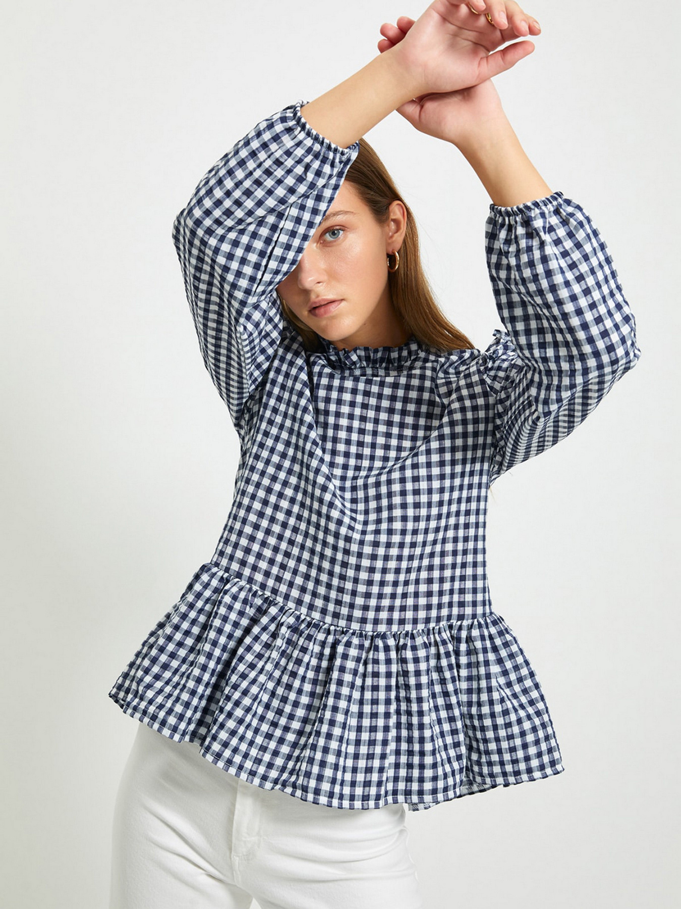 Блуза Trendyol модель TWOAW22BZ0472/Indigo Фото