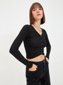 Кардиган Trendyol модель TWOAW22BZ0529/Siyah Фото