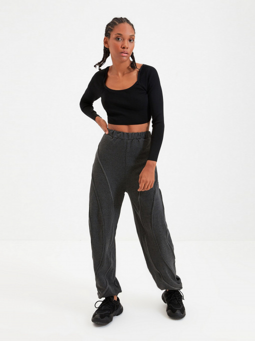 Штаны спортивные Trendyol модель TWOAW22EA0044/Antrasit Фото