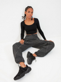 Спортивні штани Trendyol модель TWOAW22EA0044/Antrasit Фото
