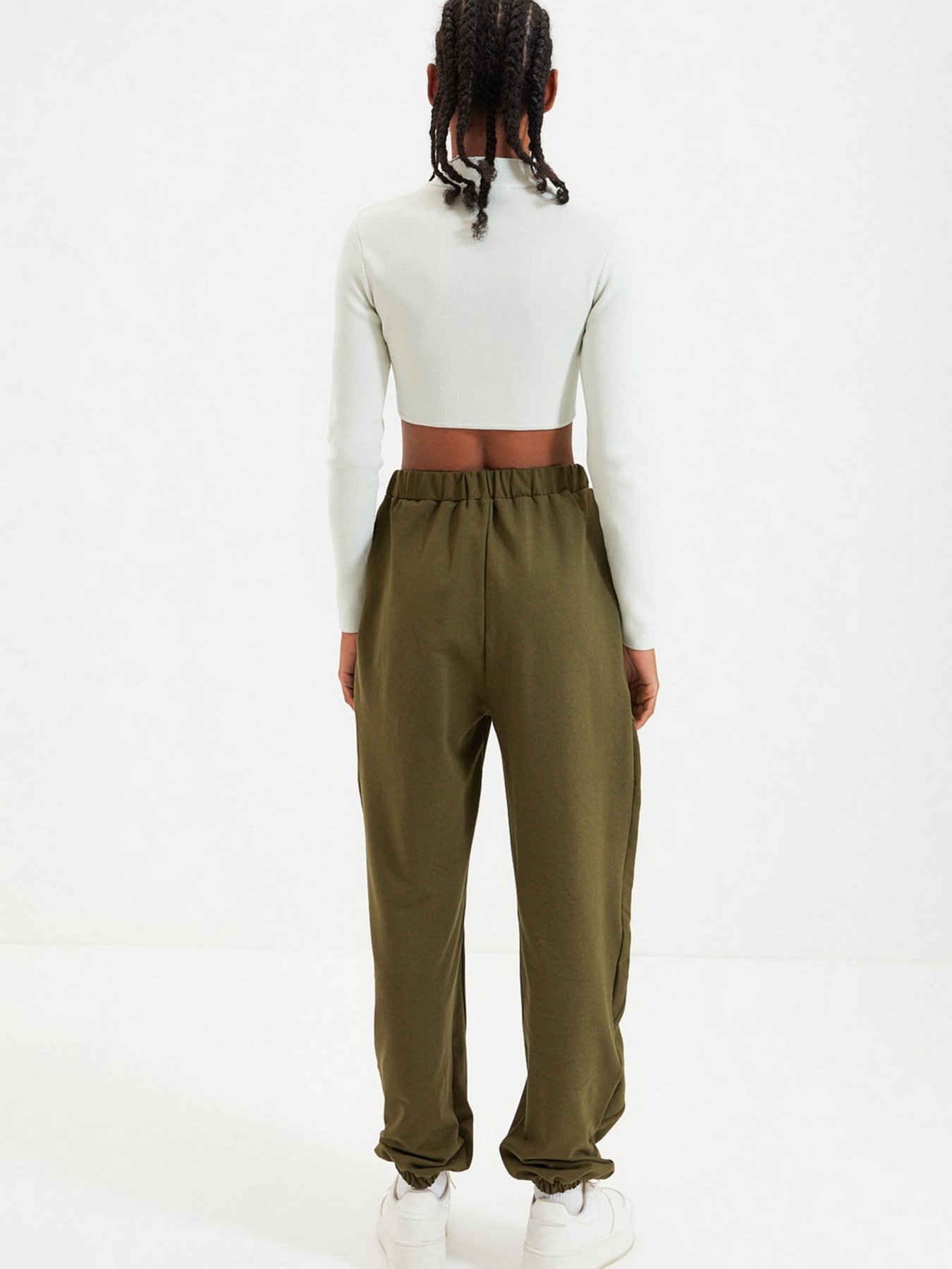 Штаны спортивные Trendyol модель TWOAW22EA0044/Haki Фото