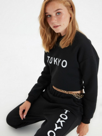 Штаны спортивные Trendyol модель TWOAW22EA0181/Siyah Фото