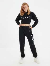 Штаны спортивные Trendyol модель TWOAW22EA0181/Siyah Фото