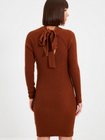 Платье мини Trendyol модель TWOAW22EL0017/Kiremit Фото