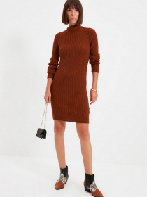 Платье мини Trendyol модель TWOAW22EL0017/Kiremit Фото