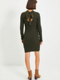 Платье мини Trendyol модель TWOAW22EL0017/Koyu Yesil Фото