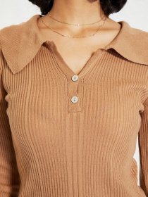 Сукня міні Trendyol модель TWOAW22EL0037/Camel Сукня міні Trendyol модель TWOAW22EL0037/Camel Фото