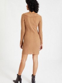 Сукня міні Trendyol модель TWOAW22EL0037/Camel Сукня міні Trendyol модель TWOAW22EL0037/Camel Фото