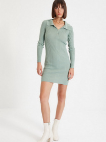 Платье мини Trendyol модель TWOAW22EL0037/Mint Фото