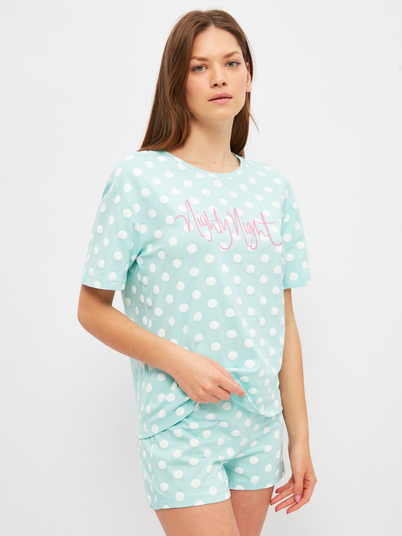 Пижама Trendyol модель THMSS21PT1483/Mavi Фото