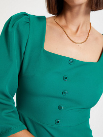 Платье мини Trendyol модель TWOAW22EL0049/Yesil Фото