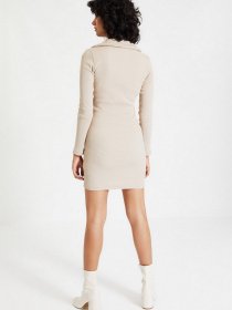 Платье мини Trendyol модель TWOAW22EL0077/Camel Фото