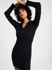 Платье мини Trendyol модель TWOAW22EL0077/Siyah Фото