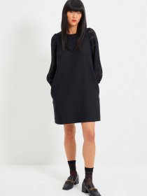 Платье мини Trendyol модель TWOAW22EL0124/Siyah Фото