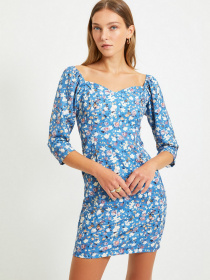 Платье мини Trendyol модель TWOAW22EL0231/Lacivert Платье мини Trendyol модель TWOAW22EL0231/Lacivert Фото