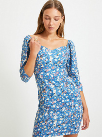 Платье мини Trendyol модель TWOAW22EL0231/Lacivert Платье мини Trendyol модель TWOAW22EL0231/Lacivert Фото