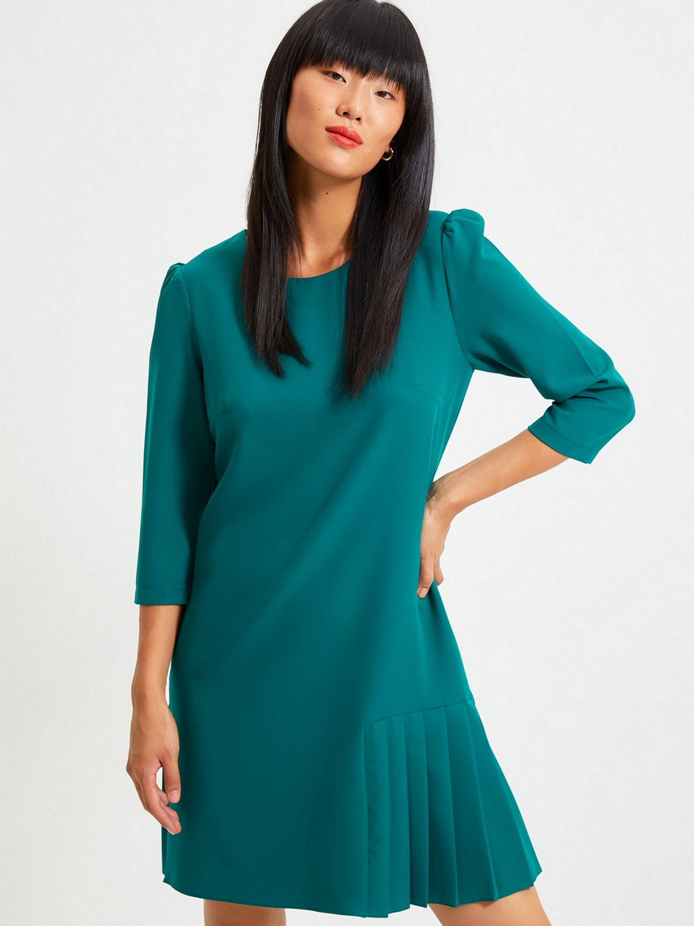 Платье мини Trendyol модель TWOAW22EL0245/Yesil Фото