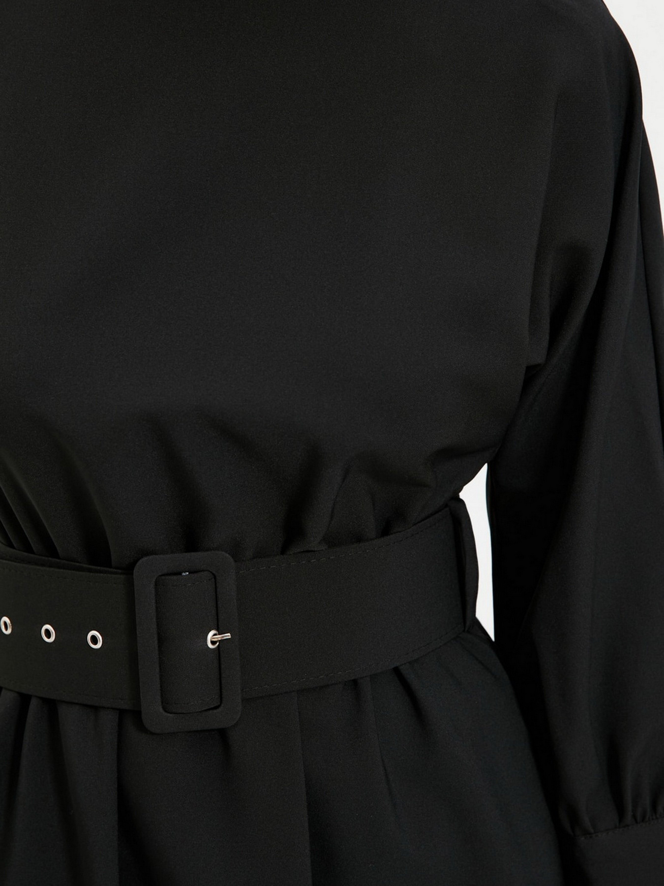 Платье миди Trendyol модель TWOAW22EL0318/Siyah Фото