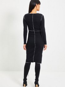 Платья Trendyol модель TWOAW22EL0337/Siyah Фото