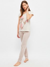Пижама Trendyol модель THMSS21PT1510/Cok Renkli Фото